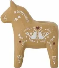 Kerzenhalter Pferd Braun aus Polyresin