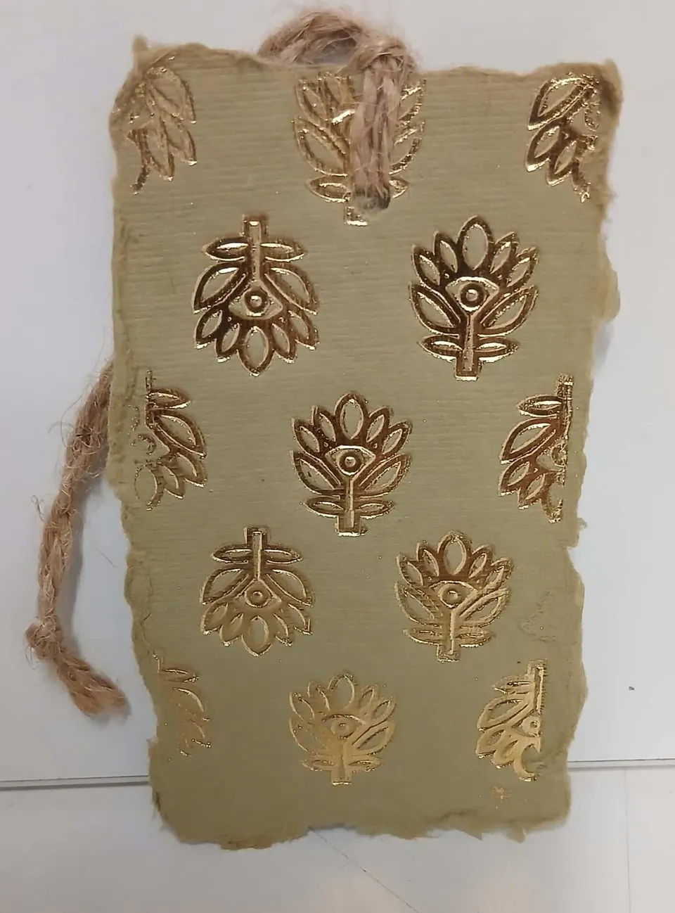 Weihnachtsanhänger Grün 1 stk. aus Papier