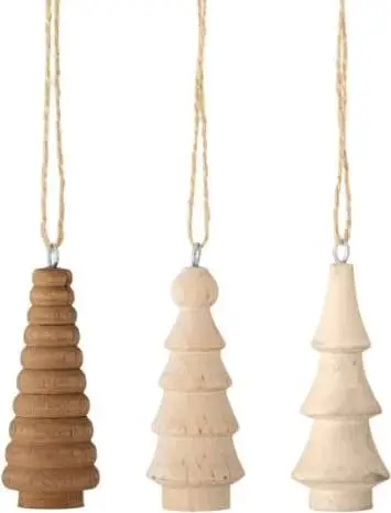 Weihnachtsschmuck, 3 tlg