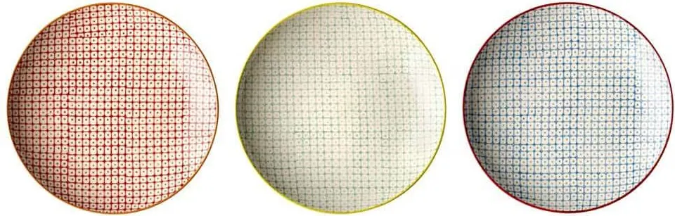 Teller-Set Carla, 3 Stk