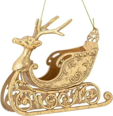 Weihnachtsanhänger Schlitten