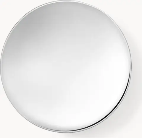 Spiegelndes Wandobjekt Chrom D75 aus Metall