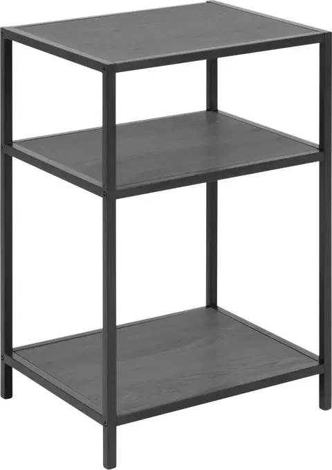 Nachttisch Black L 42 x B 35 x H 63, Schwarz