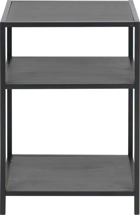 Nachttisch Black L 42 x B 35 x H 63, Schwarz – Ansicht 2 – Ansicht 2