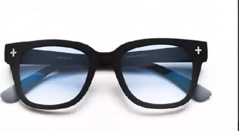 Okkia Sonnenbrille Giovanni OK012BK-BL, Schwarz