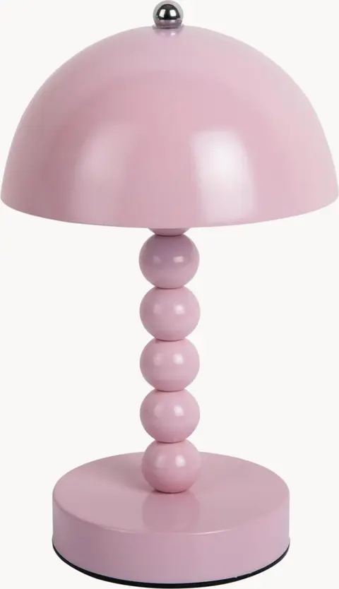 LED-Tischlampe Bubbles, rosa