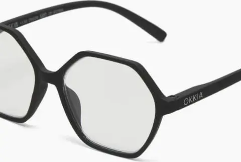 Okkia Lesebrille VENEZIA OK036BK-1.50, Schwarz aus Soft – Ansicht 2 – Ansicht 2