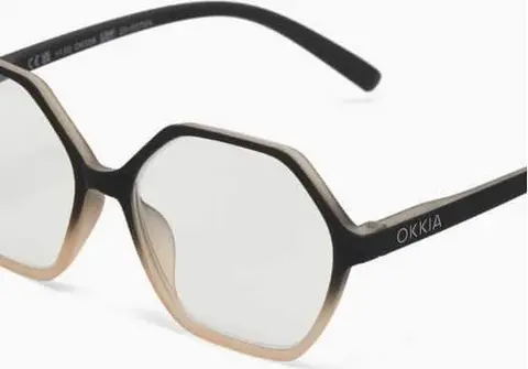 Okkia Lesebrille VENEZIA OK036BP-2.00, Schwarz aus Soft – Ansicht 2 – Ansicht 2