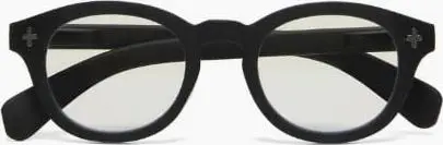 Okkia Lesebrille MILANO OK038BK-1.00, Schwarz aus Soft
