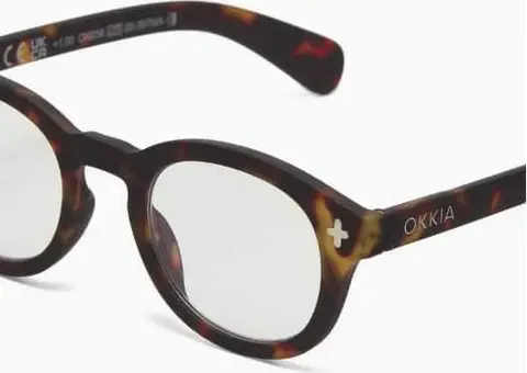 Okkia Lesebrille MILANO OK038CH-3.00, Klassisches aus Soft – Ansicht 2 – Ansicht 2