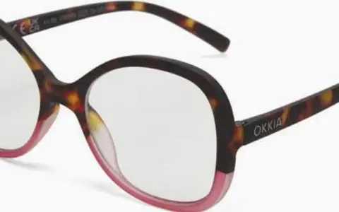 Okkia Lesebrille VERONA OK049HP-3.00, Havana aus Soft – Ansicht 2 – Ansicht 2