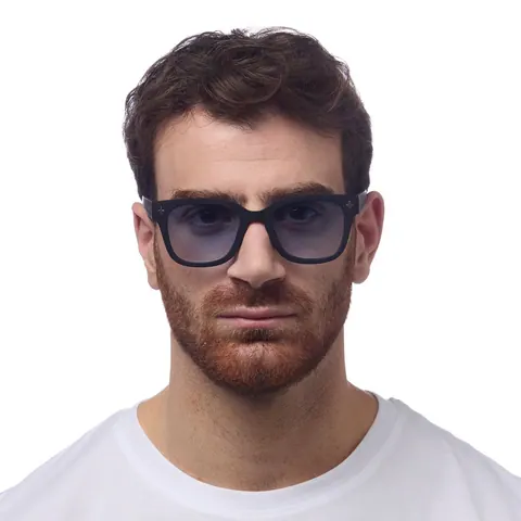 Okkia Sonnenbrille Giovanni OK012BK-BL, Schwarz – Ansicht 2 – Ansicht 2