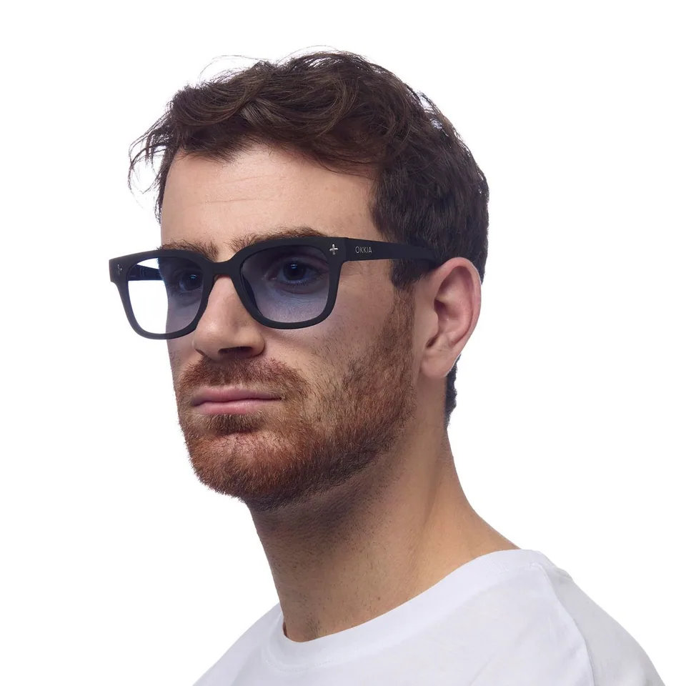 Okkia Sonnenbrille Giovanni OK012BK-BL – Ansicht 4