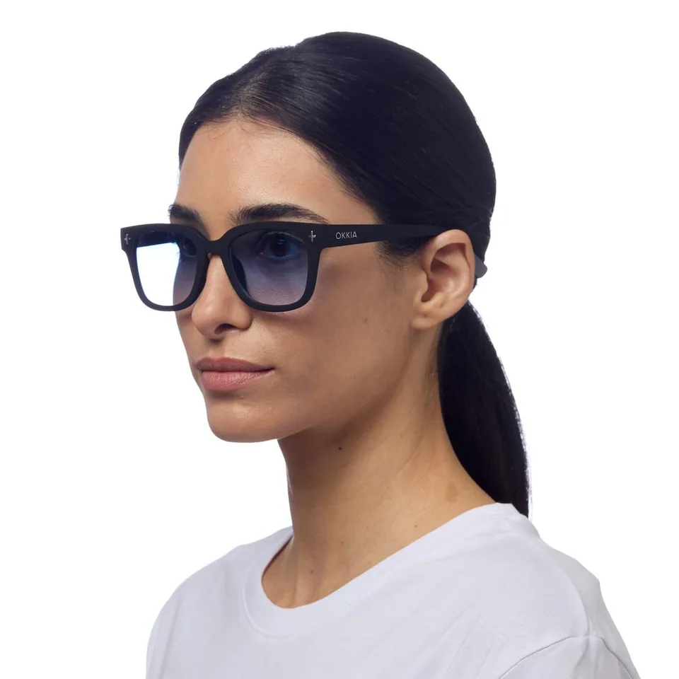 Okkia Sonnenbrille Giovanni OK012BK-BL – Ansicht 5