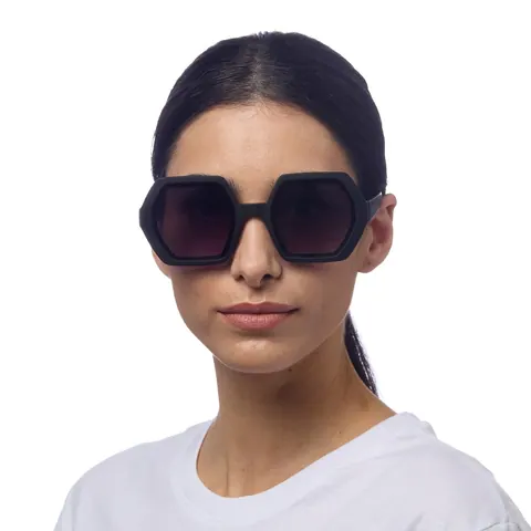 Okkia Sonnenbrille Emma, OK015-BK, Schwarz – Ansicht 2 – Ansicht 2
