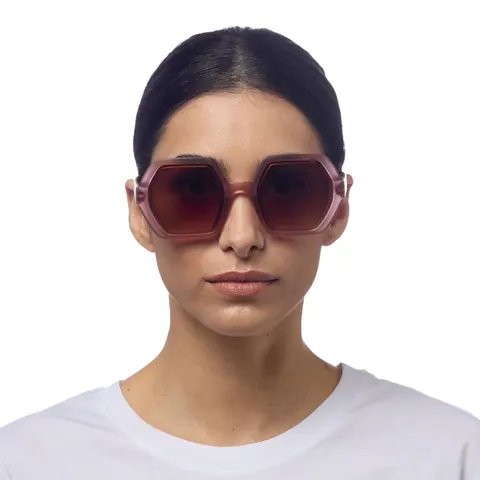 Okkia Sonnenbrille Emma OK015-PH, Pink aus Soft – Ansicht 2 – Ansicht 2