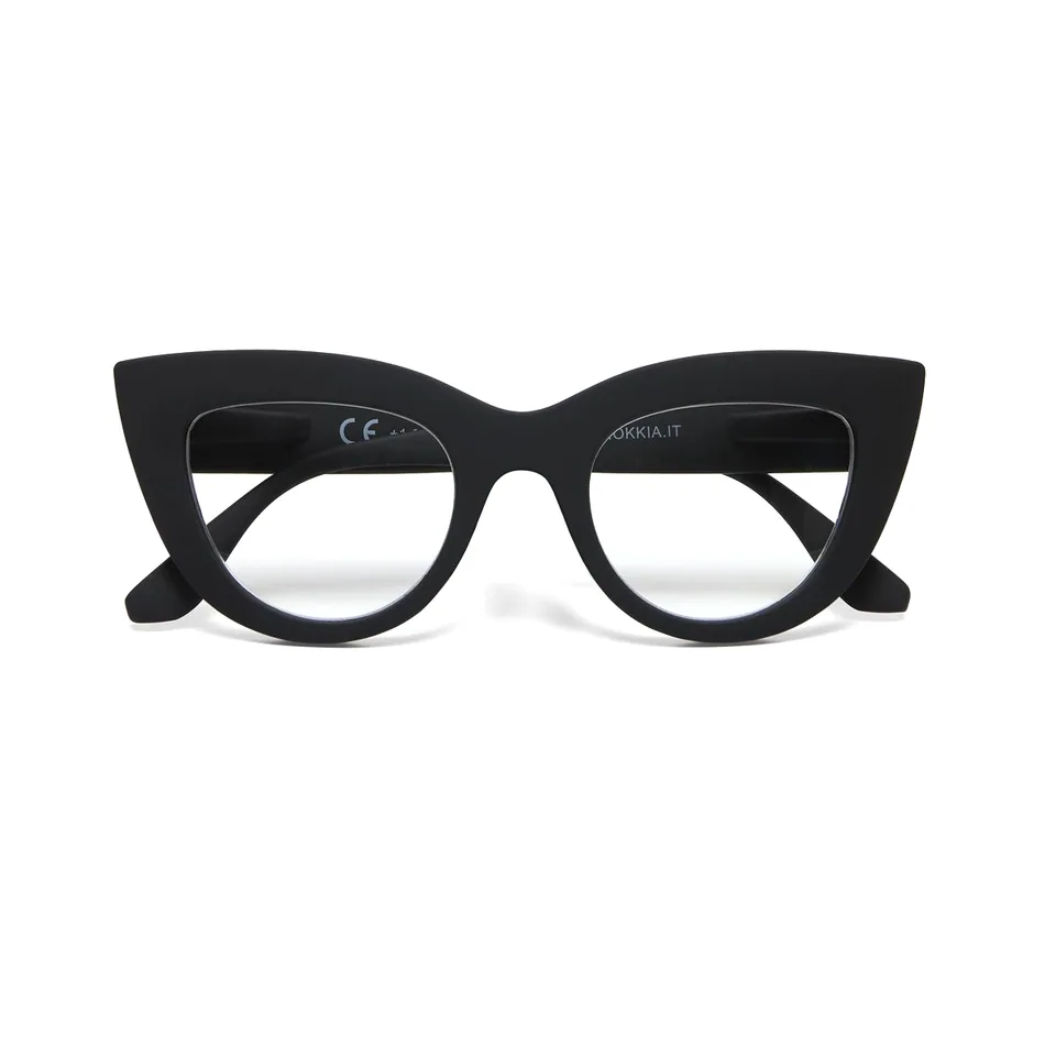 Okkia-Lesebrille Claudia OK023BK-1.00, schwarz