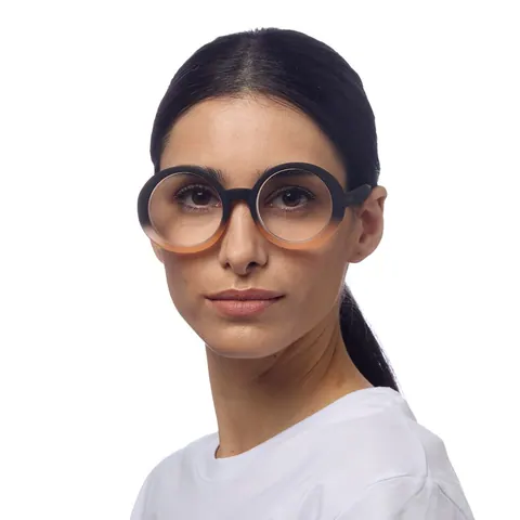 Okkia Lesebrille Laura OK024BP +1.00, Schwarz – Ansicht 2 – Ansicht 2