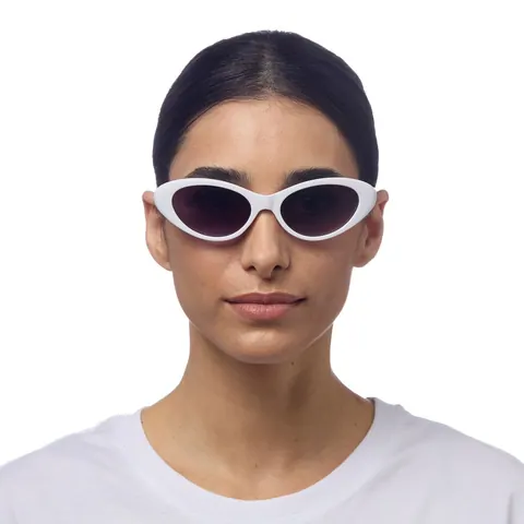 Okkia Sonnenbrille Lina OK029-OW, Weiß aus Soft – Ansicht 2 – Ansicht 2