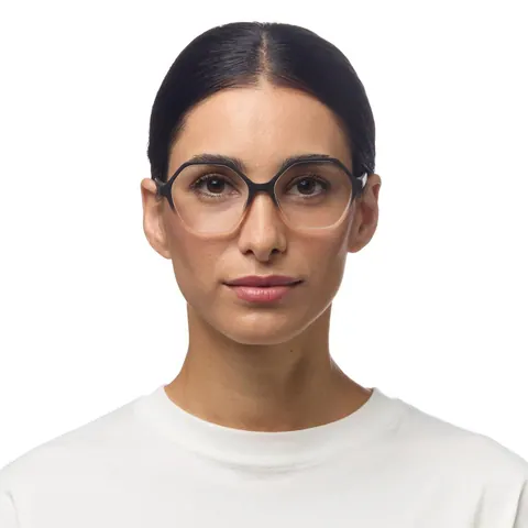 Okkia Lesebrille VENEZIA OK036BP-2.50, Schwarz aus Soft – Ansicht 2 – Ansicht 2