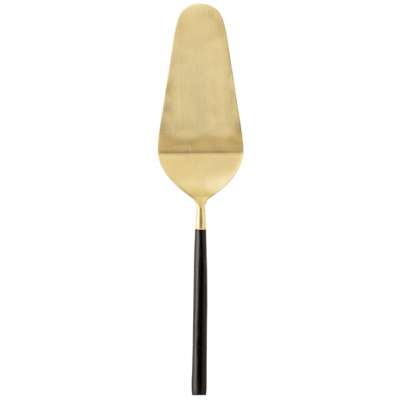 Bloomingville-Tortenheber-schwarz-Messing-einzel