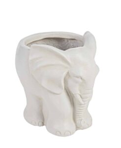 Übertopf Garden ELEFANT S - dekorativer Pflanzkübel aus hochwertigem Material für drinnen und draußen, ideales Accessoire für Ihre Grünpflanzen.