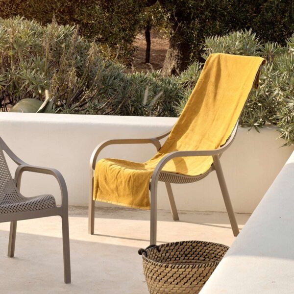 Nardi Strandtuch telo mare Net Lounge corallo – Bild 3