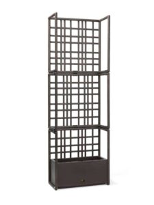 Modulare Trennwand Nardi Sipario 3 in der Farbe terra mit einer Höhe von 211 cm, ideal für die Raumgestaltung und die Schaffung privater Bereiche.