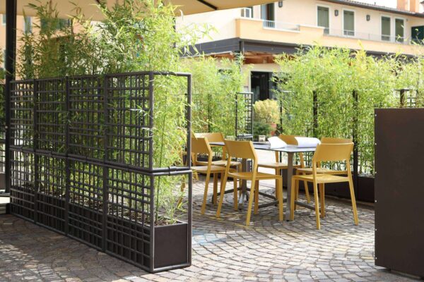 Nardi Sipario 3, Modulare Trennwand terra H211cm – Bild 4