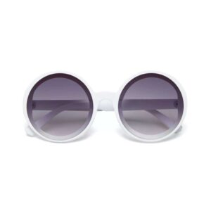 Okkia Sonnenbrille Monika OK014-OW elegante Damenbrille mit schwarzem Rahmen und getönten Gläsern