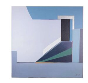 Bild NASKA 939 in der Größe 140x140 cm, modernes Kunstwerk für stilvolle Wohnräume.