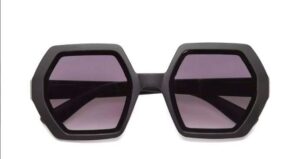 Okkia Sonnenbrille Emma Modell OK015-BK schwarzes Gestell modisch und leicht