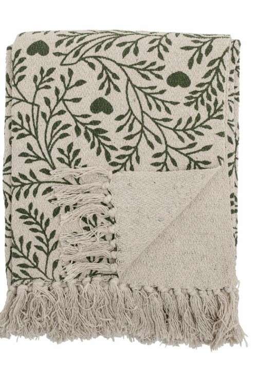 Gemütliche Decke Maribelle aus hochwertigem Material in elegantem Design für einladende Wohnräume.