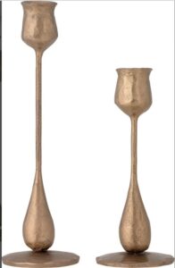 Kerzenhaltersset Kora, 2-teiliges Set für stilvolle Tischdekoration und romantische Stimmung