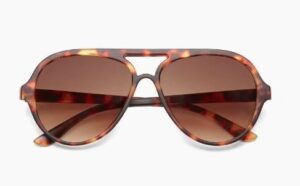 Okkia Sonnenbrille Alessio OK021-CH elegant schwarz mit UV-Schutz und modernem Design