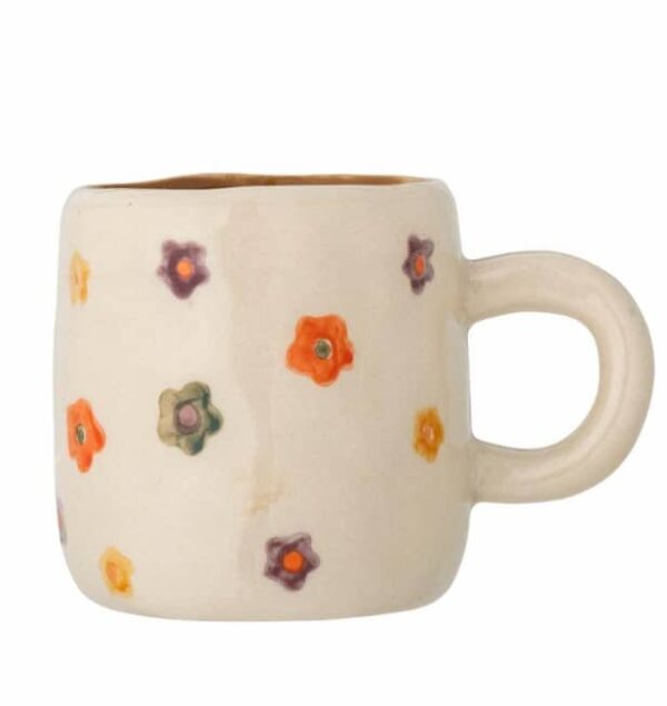Tasse ADDY aus Steingut, perfekt für heiße Getränke, rustikales Design, ideal für Zuhause oder als Geschenk.