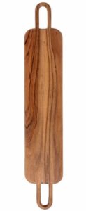 Servierbrett RIANN aus Holz in 81 cm Länge ideal zum Servieren von Speisen und Snacks