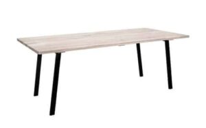 Esstisch Cozy aus Eichenholz in den Maßen 200x95 cm moderner rechteckiger Esstisch robust und stilvoll