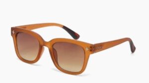 Okkia Sonnenbrille Giovanni OK012-TBR braune Rahmen und UV-Schutz elegante Herrensonnenbrille