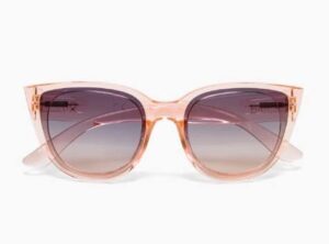 Okkia Sonnenbrille Silvia OK020-TPI elegante Damenbrille mit transparentem Rahmen und UV-Schutz