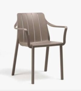 Nardi Tiberina Armchair in der Farbe Torotra – modernes Design und Komfort für den Außenbereich