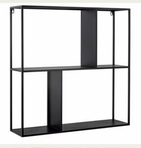 Wandregal Mack aus hochwertigem Material, modernes Design für stilvolle Raumgestaltung, ideal für Bücher und Dekorationen.