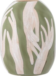 Moderne Vase Adalena aus hochwertigem Material, ideal für florale Arrangements und stilvolle Dekoration in jedem Raum.