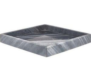 Deko-Marmor-Tablett Venice elegantes Marmor-Tablett für stilvolle Wohnraumdekoration