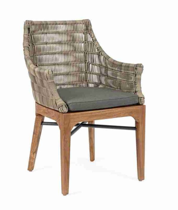 Outdoor-Stuhl Keilani: eleganter und bequemer Gartenstuhl für entspannte Stunden im Freien, robustes Design, ideal für Terrasse und Balkon.