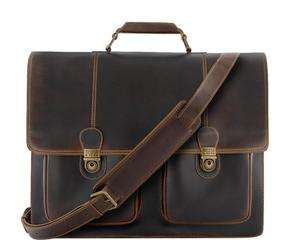 Handgefertigte Leder-Aktentasche Nevada Dots in edlem Design mit einzigartigen Punkten, ideal für Beruf und Freizeit, kombiniert Stil und Funktionalität.