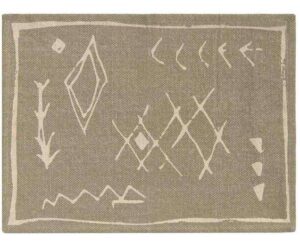 Boho Baumwoll-Tischset Kasba in exklusivem Design, ideal für stilvolle Esstische und als perfekte Tischdekoration für ein gemütliches Ambiente.