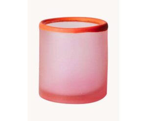 Teelichthalter im pastel Farben für eine romantische und gemütliche Atmosquäre.