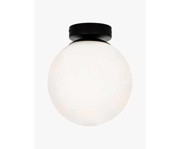 Kleine Deckenleuchte WHITE aus hochwertigem Opalglas, optimal für stimmungsvolle Beleuchtung in jedem Raum.