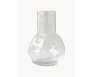 Glas-Vase Bunch modern transparent elegant schlicht Dekoration Blumenständer hochwertig